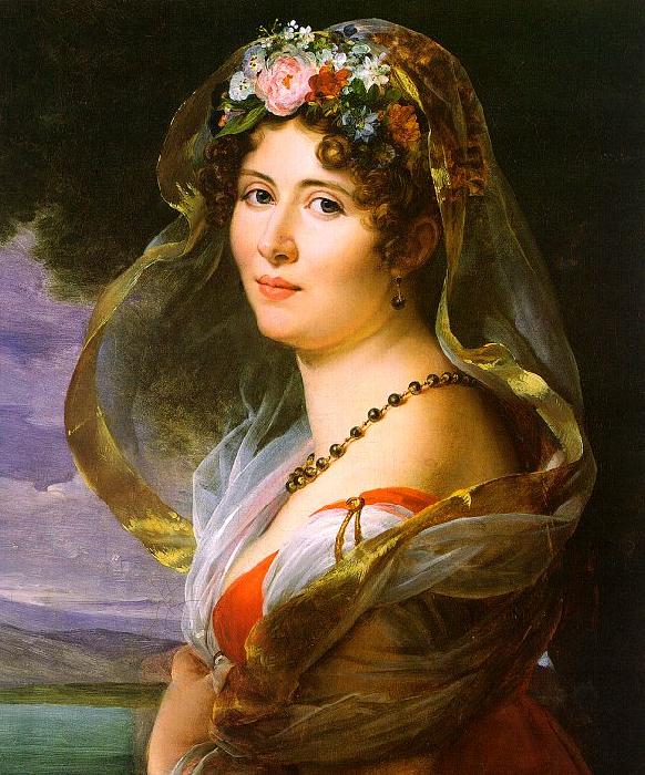  Baron Francois  Gerard Constance Ossolinska Lubienska oil painting picture